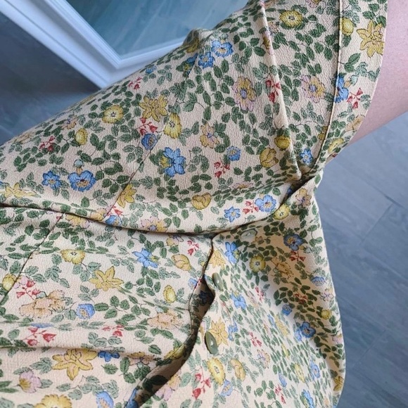 NWT Zara Gorgeous new Printed Floral Shirt Midi Dress Zara.price is firm - Picture 8 of 8